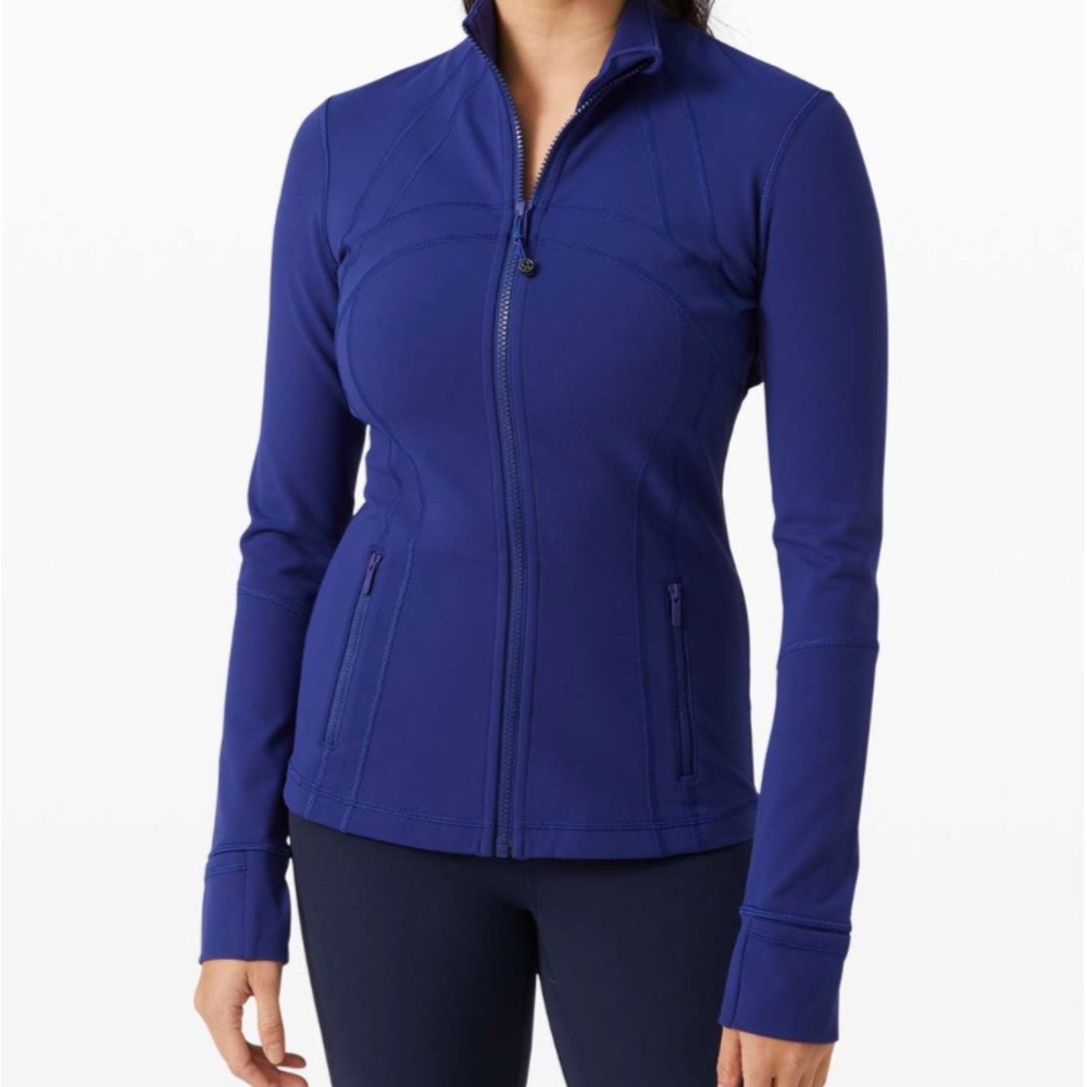 EUC Lululemon Define Jacket - Sz 12 Larkspur